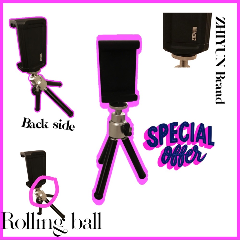 Tripod stand for iPhone or  android